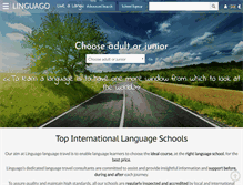 Tablet Screenshot of linguago.com